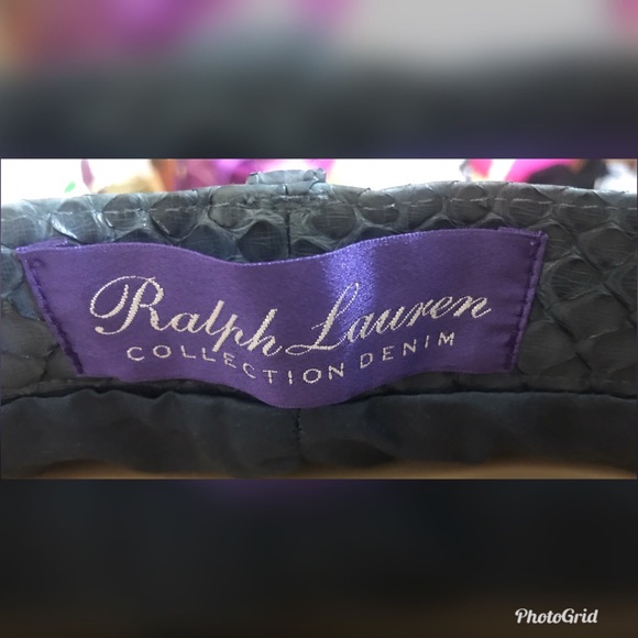 NWOT Ralph Lauren Collection Python Jean - Picture 6 of 8